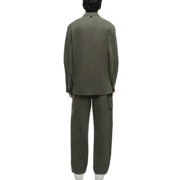 NEW JONATHAN SIMKHAI matthew surplus utility jacket in army - Picture 3 of 3